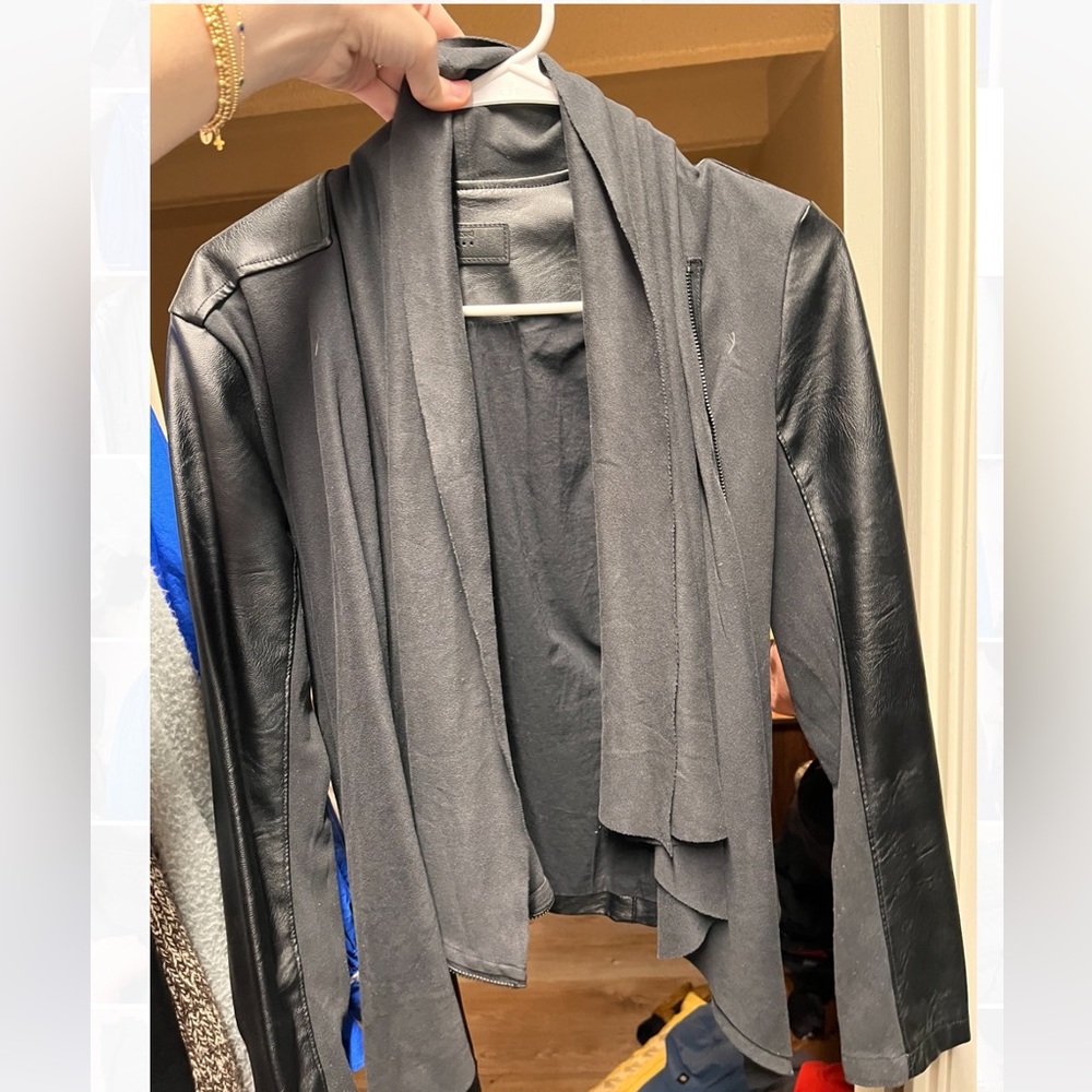 Blank NYC suede/ leather jacket. Size small